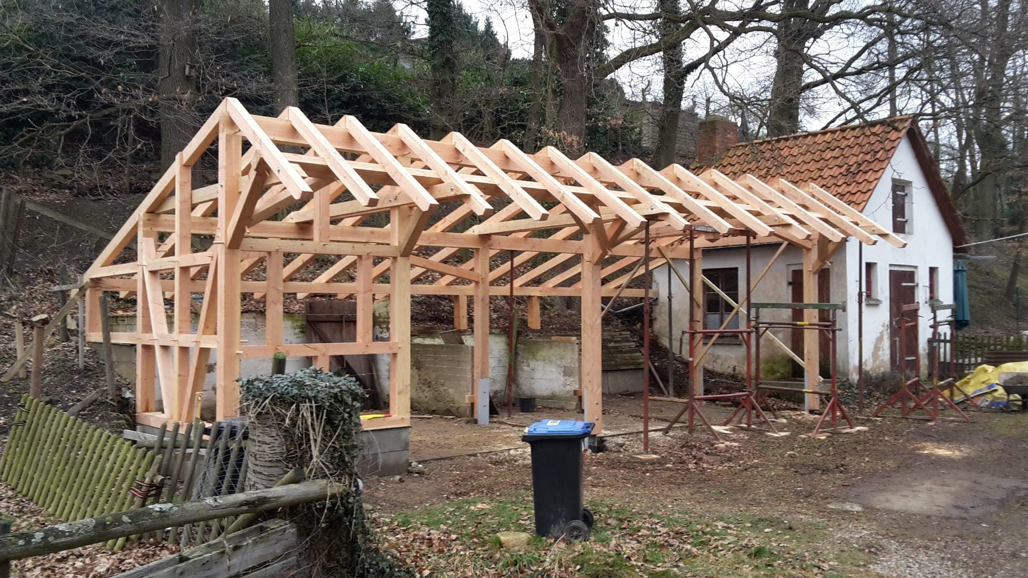 Dachstühle, Remisen & Holzbau