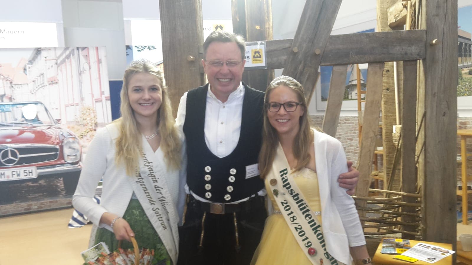 Jens-Uwe Korn bei der Standbetreuung auf der Grünen Woche in Berlin