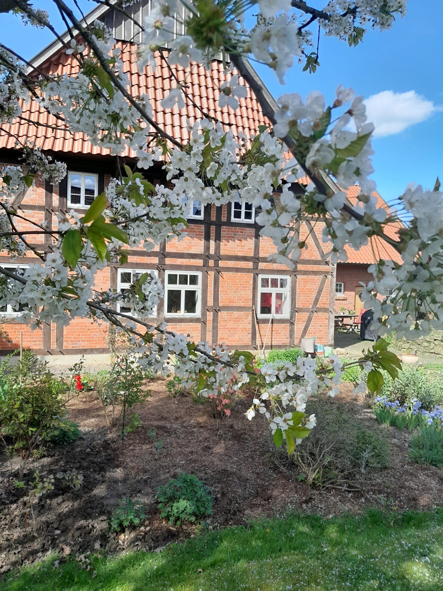Denkmalgeschütztes Kleinbauernhaus mit Fachwerk in Bückeburg